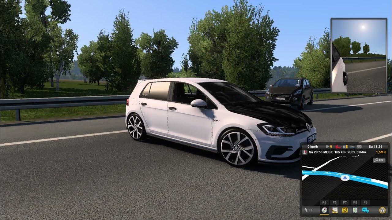 Richtiger GTI Fahrer Volkswagen Golf GTI in Euro Truck Simulator 2 YouTube