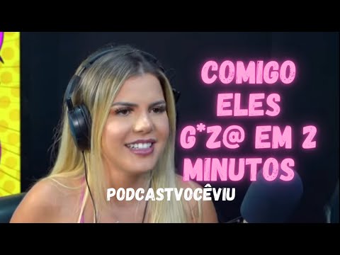 OS CARA SÓ AGUENTA 2 MINUTOS | Grazi mourão |