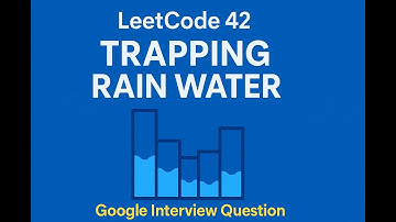 💧 Leetcode 42 - Trapping Rain Water | Explained with Intuition & Code | Google Interview Question