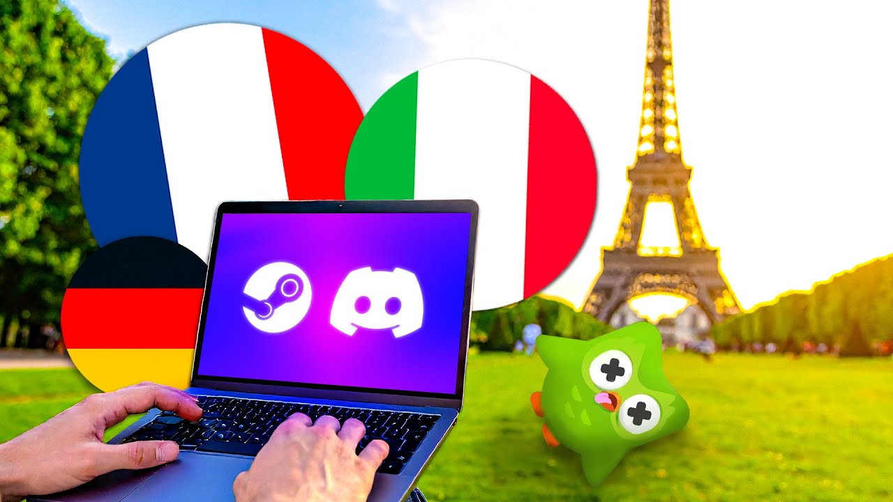 How to Learn a Language FAST Using Discord + Games - YouTube