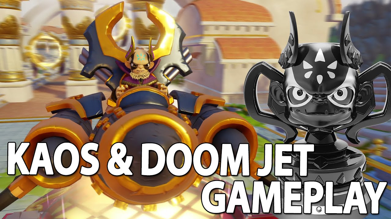 KAOS & DOOM JET GAMEPLAY ★ KAOS TROPHY ★ Let´s Play SKYLANDERS