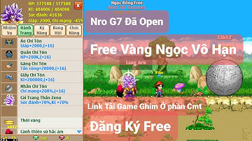 Ngọc Rồng Lậu / Nro Lậu G7 Đã Open Free Vàng Ngọc Vô Hạn Có Ios Cho Ae Iphone Chơi