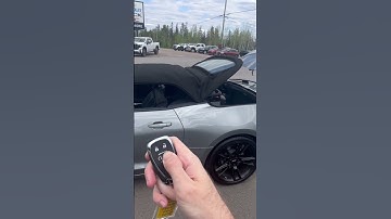 2024 Chevrolet Camaro 2SS Convertible Top Operation