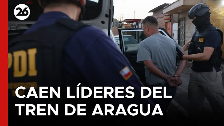 CHILE | 12 members of the Aragua Train are sentenced