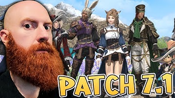 Xeno Reacts to Final Fantasy 14 Patch 7.1 Website