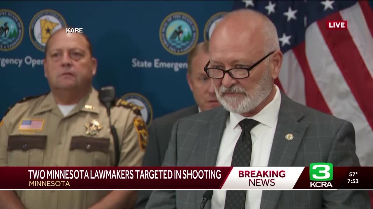Minnesota officials give update after lawmakers shot - YouTube