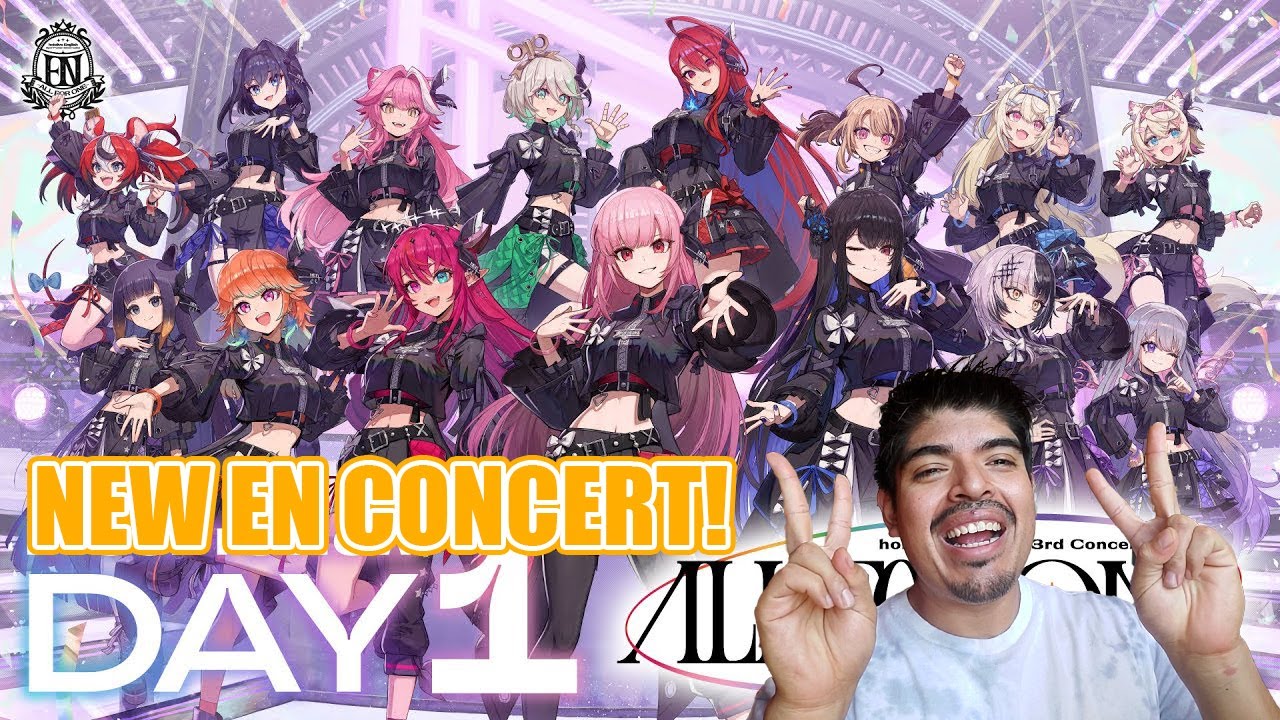 AMAZING CONCERT! Hololive All For One EN CONCERT Day 1 Reaction