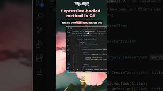 Expression bodied method in C# Tip #34