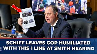 Schiff HUMILIATES Republicans With This 1 Line At Jack Smith Hearing | Trump, Jan 6, Midterms