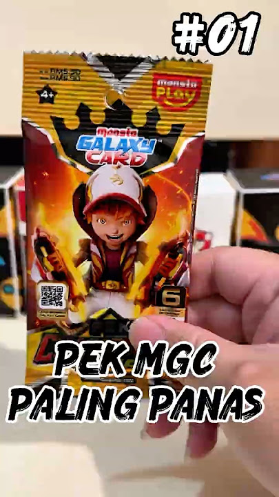 UNBOX PEK CHAMPION RISE 1/9 #boboiboy #monstagalaxycard #championrise #boboiboynova #mainan