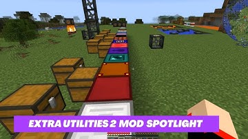 Minecraft Mod Spotlight ~ Extra Utilities  ~ Mod tutorial Getting started with Generators & Mills
