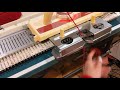 Brother KH-230 Knitting Machine in Action!