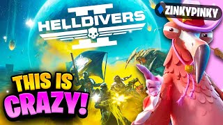 ZINKYPINKY plays HELLDIVERS 2 for the FIRST TIME!