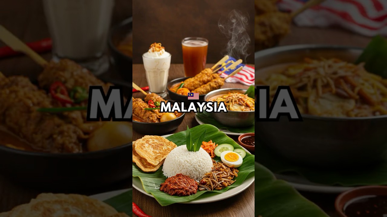 Top 10 Must-Try Malaysian Foods 🇲🇾🔥 | You Won’t Believe
