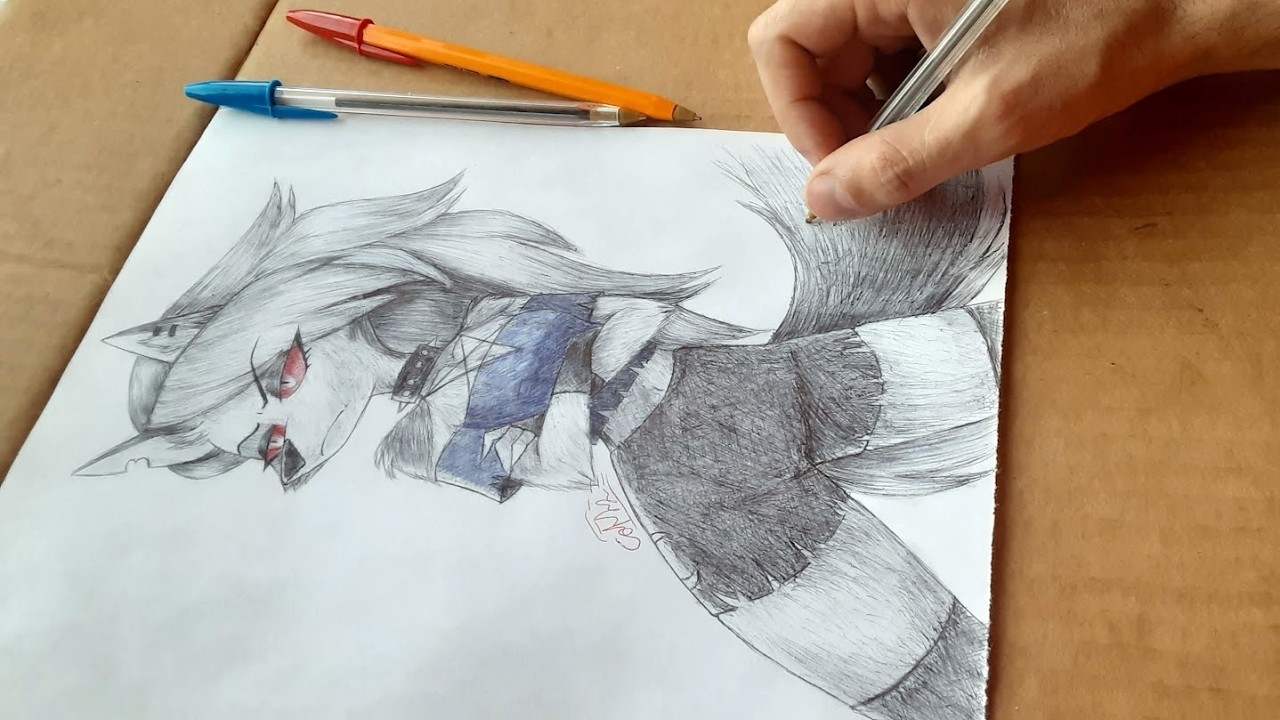 Dibujando a Loona - Drawing Loona