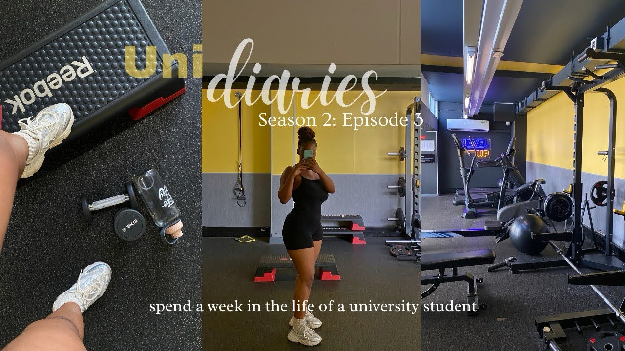 Uni dairies🫧: A realistic week in the life of a Wits student | Gym | Studying and More | Youtuber 