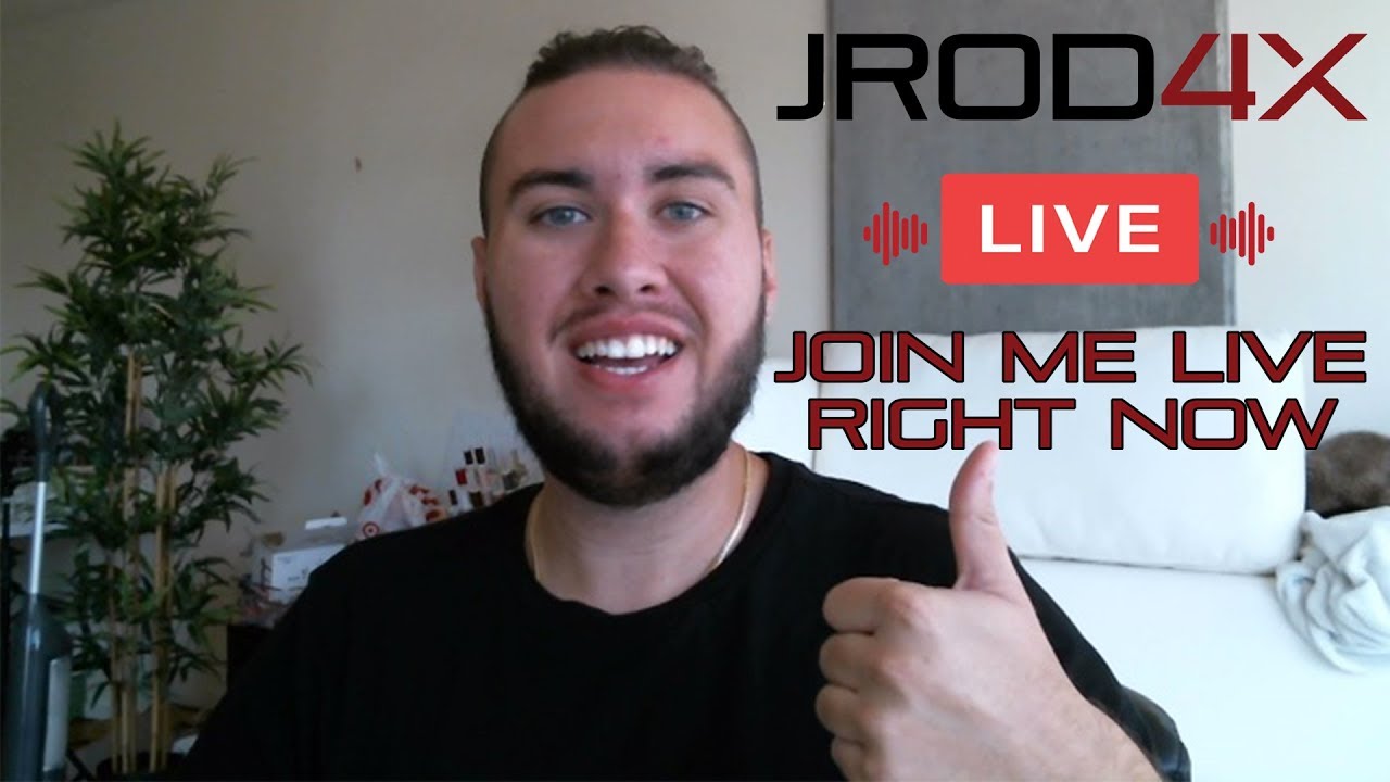 Jrod4x Daily Technicals Live Session