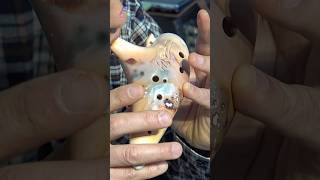 Beautiful Ocarina Sound and Production Process Told by a Craftsman #allprocessofworld