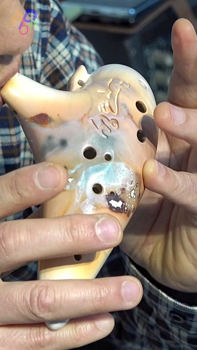 Beautiful Ocarina Sound and Production Process Told by a Craftsman #allprocessofworld