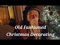 Primitive christmas decorating ideas home tour curry best antique collection old fashioned ornaments