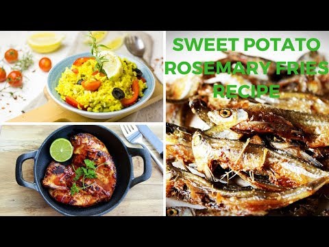 Sweet Potato Rosemary Fries Recipe