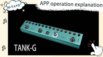 M-VAVE TANK-G【M-EFCS】APP Software Operation Explanation