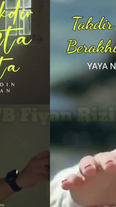 TAKDIR CINTA KITA ( ZINIDIN ZIDAN )  TAKDIR CINTA BERAKHIR LUKA ( YAYA NADILA )  #trending #fyp