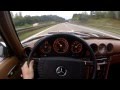 Mercedes Benz SLC 500 w107 | Acceleration & vmax Top Speed | GoPro HD
