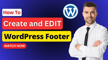 How to Create and Edit WordPress Footer | Build WordPress Footer Menu | Kadence | Full Site Editing