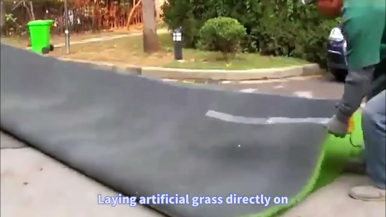 Can Artificial Grass Be Laid Directly On The Channel