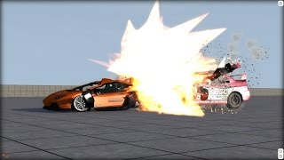 Car Crashes Compilation - BeamNG DRIVE - HD 60 FPS EP2