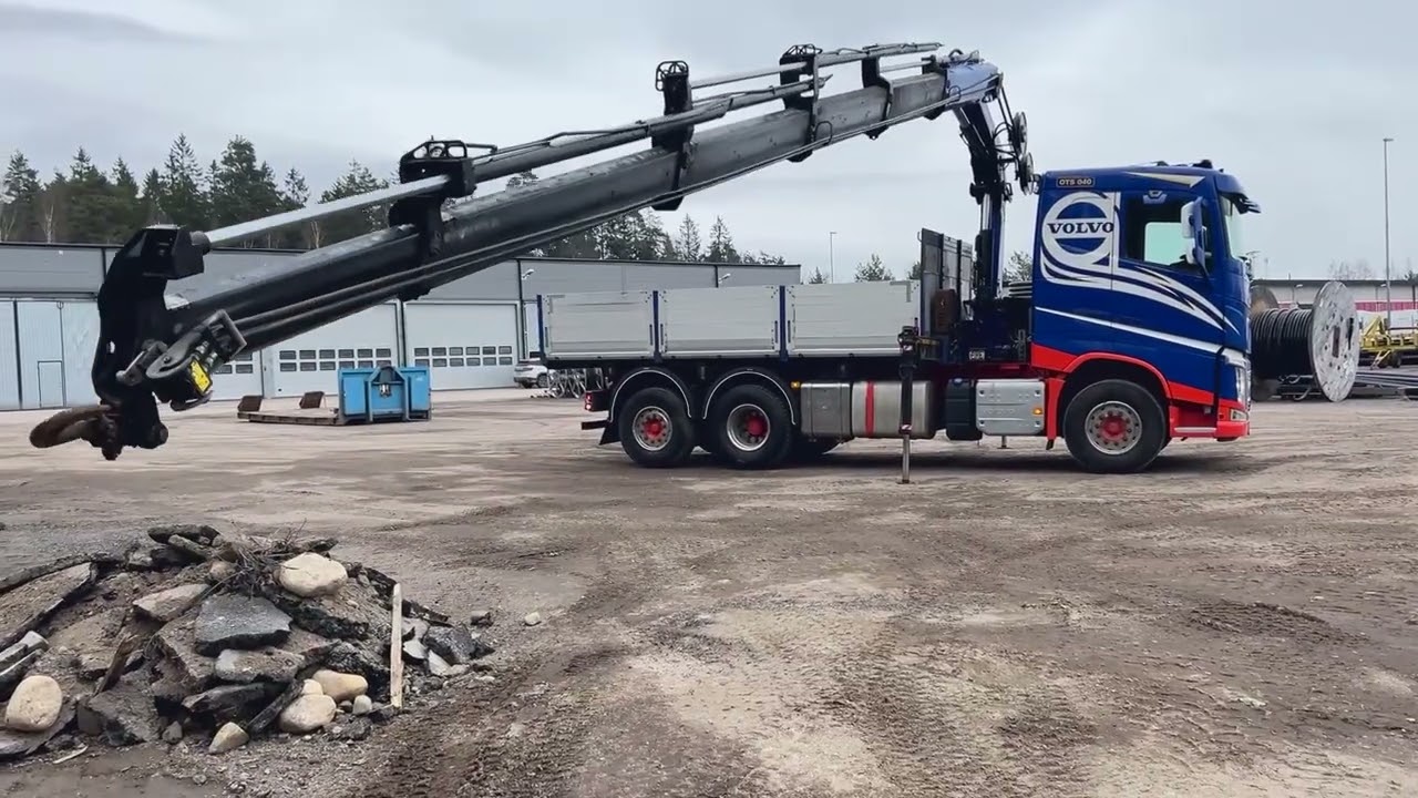Kranbil VOLVO FH 6*2