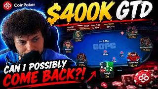 RIDICULOUS Run of Hands in a $400K GTD Tournament