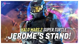 Jerome makes a stand and DESTROYS EVERYONE! Halo Wars 2