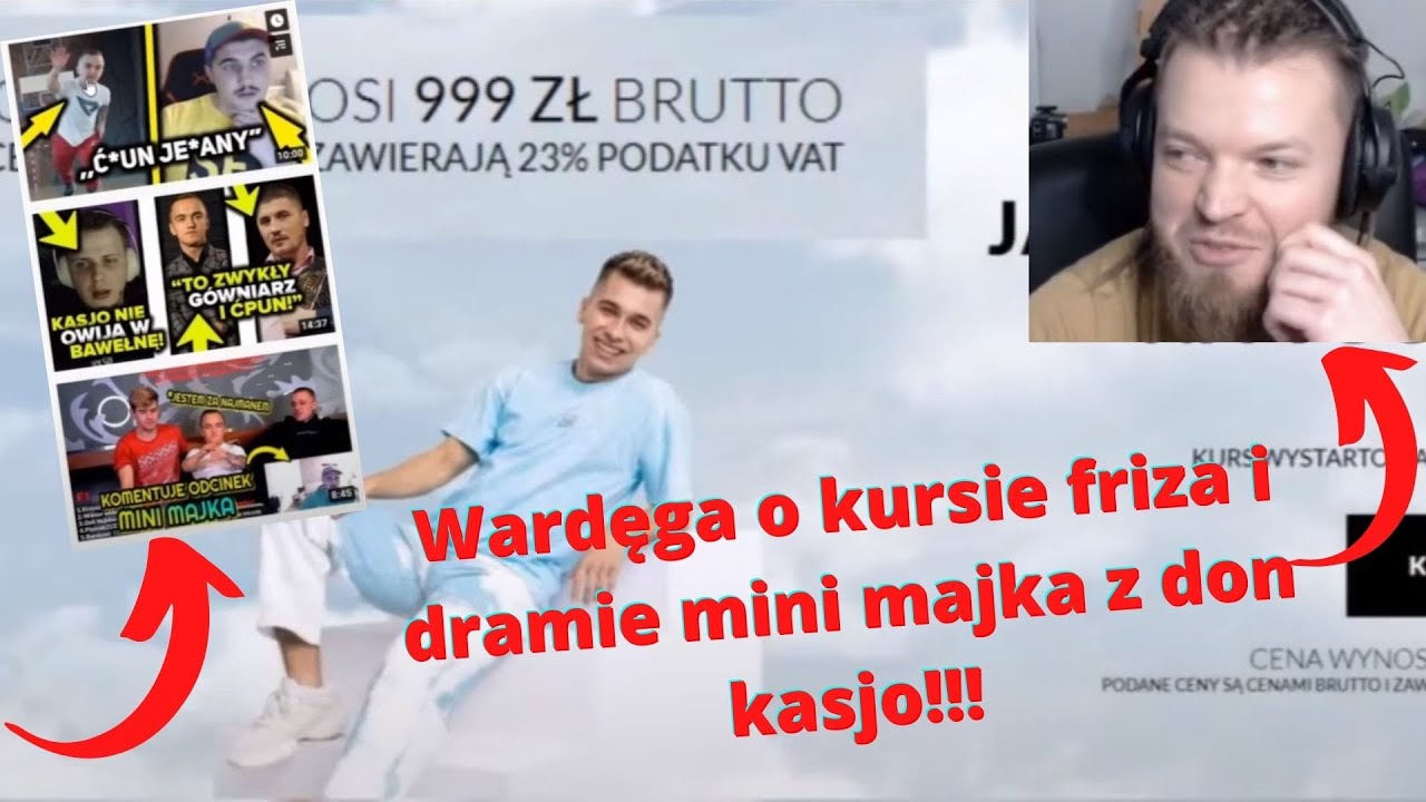 WARDĘGA OSTRO O KURSIE FRIZA I DRAMIE MINI MAJKA Z DON KASJO!