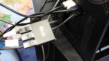 Club 3D AMD R9 290X running Eyefinity 6