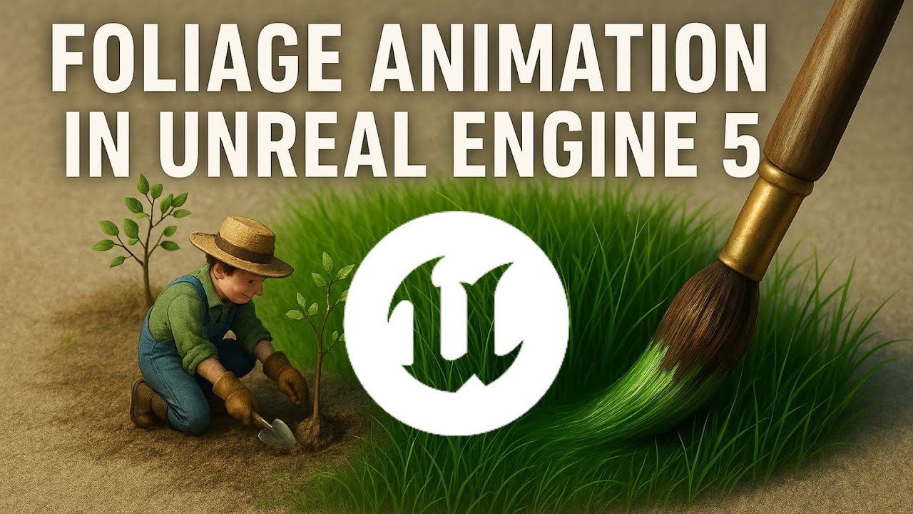 How to Make Grass Animation in Unreal Engine 5 | Foliage Animation ...