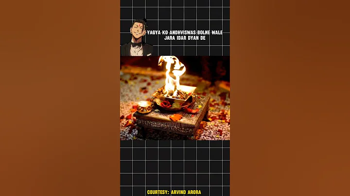 Importance of hawan and yagya 🕉️ || Never underestimate 😈 || #shorts