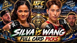 UFC 332 Silva vs Wang | Full Card Predictions & Breakdown | Best Bets To Make