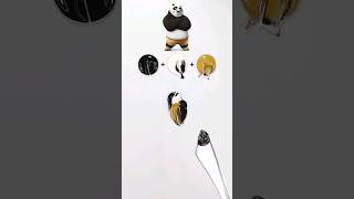 What Color do mixed animation characters? #colormixing #asmrart #colors