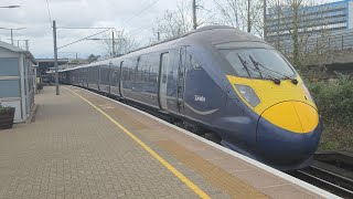 Trains at Ashford International 