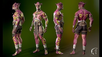Primal_ROYA (3D Character Showcase)