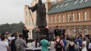 Открытие памятника воеводе Козловскому в Сызрани 2016