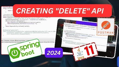 How To Create a Delete API in Spring ??😎🤔| Part-8 | With Cc