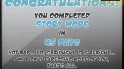 learn to fly 2- story mode completed