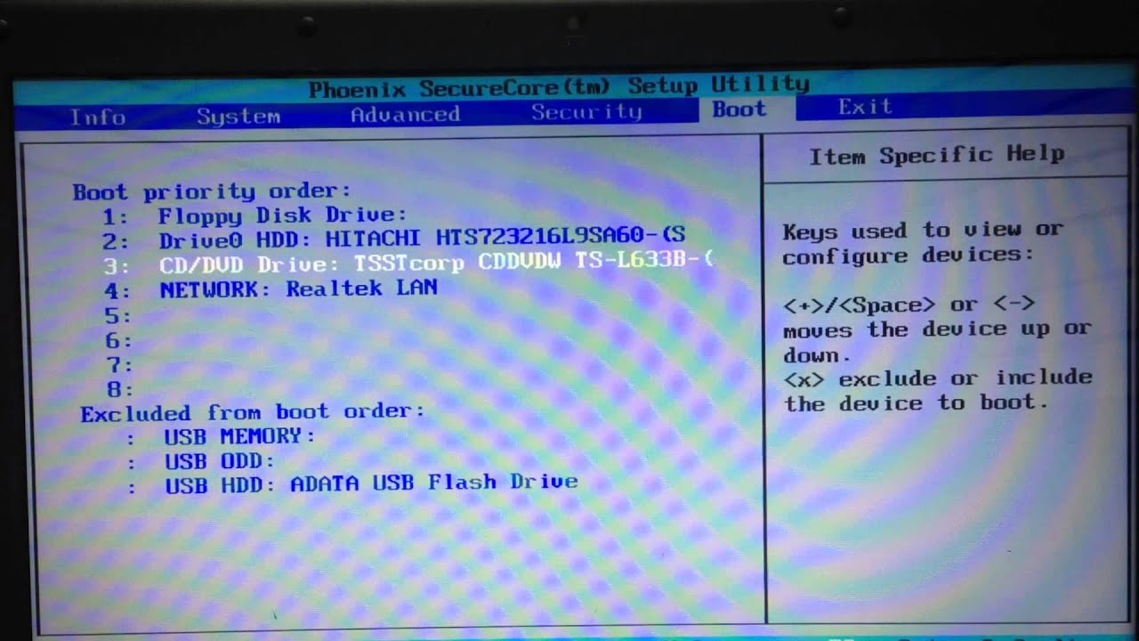 Duplikere Døde i verden Profet how to fix usb not found boot menu fujitsu lifebook - YouTube