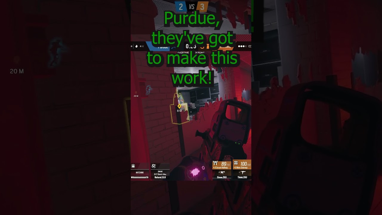 GAME-SAVING CLUTCH MOMENT!! #rainbowsixsiege #rainbowsixsiegeclips #esports