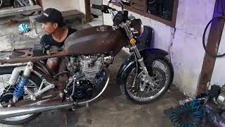 Menuju Finis Motor Cb Contes