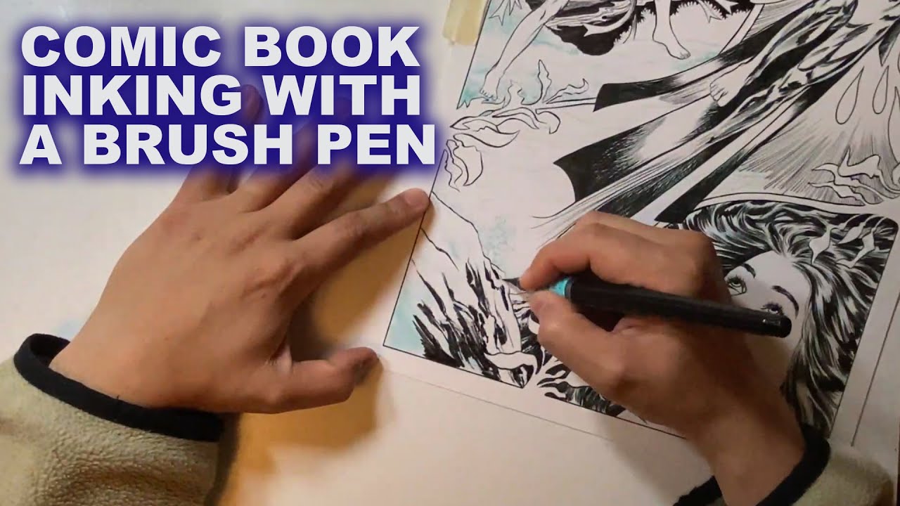 7 Comic Book Inking Tools for Dynamic Artwork