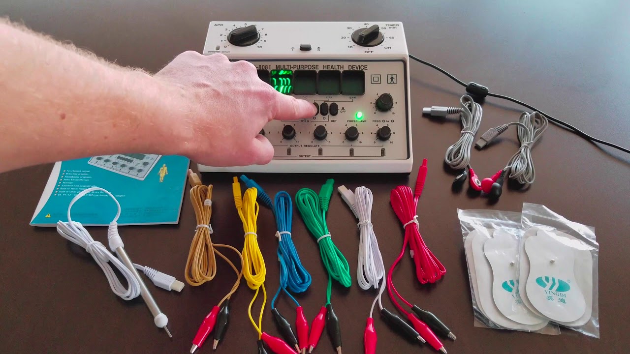 The Acu Machine - 6 Channel Electro Acupuncture & TENS Therapy Device —